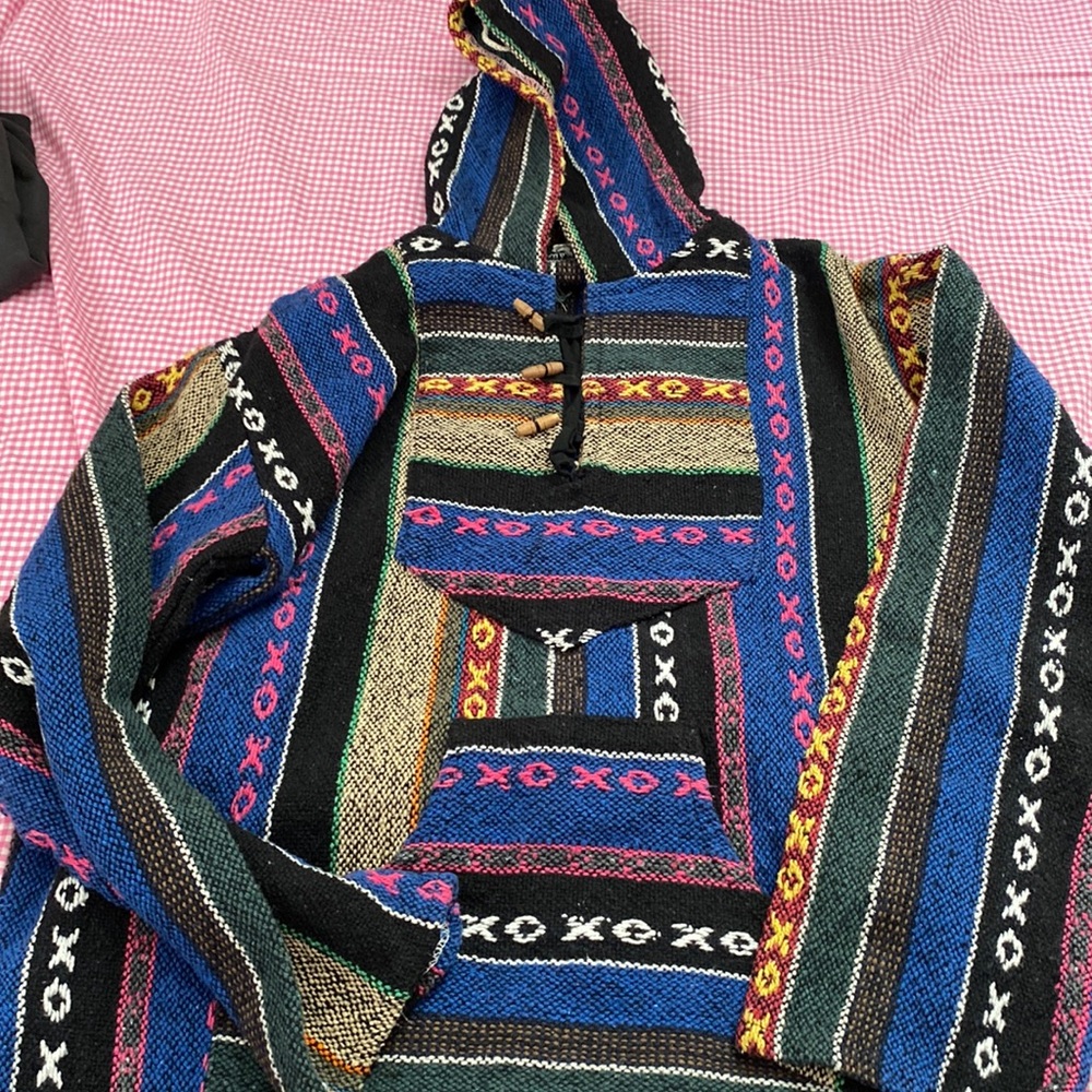 poncho jacket